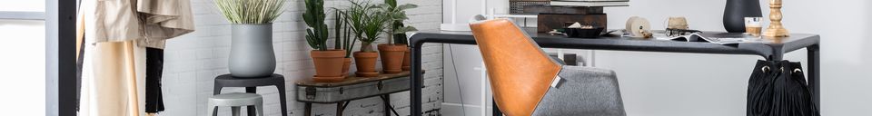 Mise en avant matière Table Storm 180X90 noire