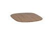 Miniature Table top 130 x 130 in beige oak Tablo 6