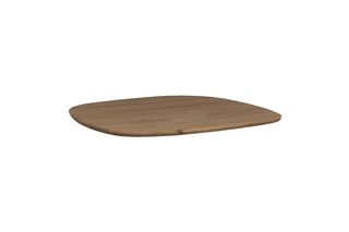 Table top 130 x 130 in beige oak Tablo