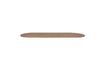 Miniatura Tablero ovalado 220 x 90 en madera beige Tablero 1