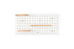 Miniatura Tablero perforado Bundy White 11