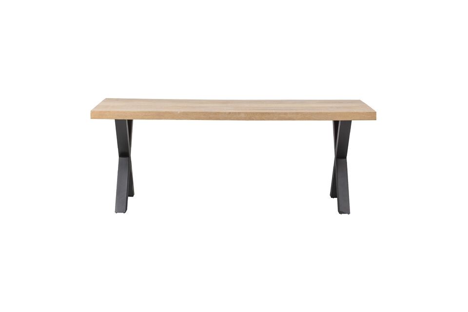 Tablo white washed mango wood table Woood