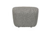 Miniature Tabouret bouclé gris LOFTY 4