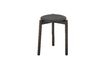 Miniature Tabouret brun en chêne Gil 5