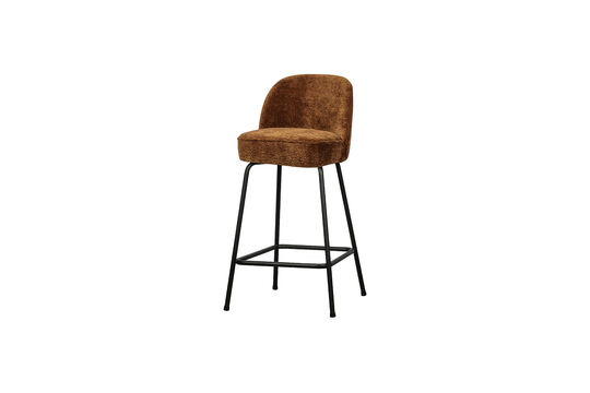 Voir la fiche produit tabouret de bar 65 cm chenille 3D brun moyen Vogue Tabouret de bar 65 cm chenille 3D brun moyen Vogue