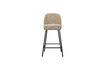 Miniature Tabouret de bar 65 cm Chenille 3D Sable Vogue 2