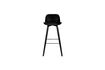 Miniature Tabouret de bar 76 cm en plastique noir Albert Kuip 8