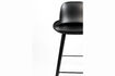 Miniature Tabouret de bar 76 cm en plastique noir Albert Kuip 10