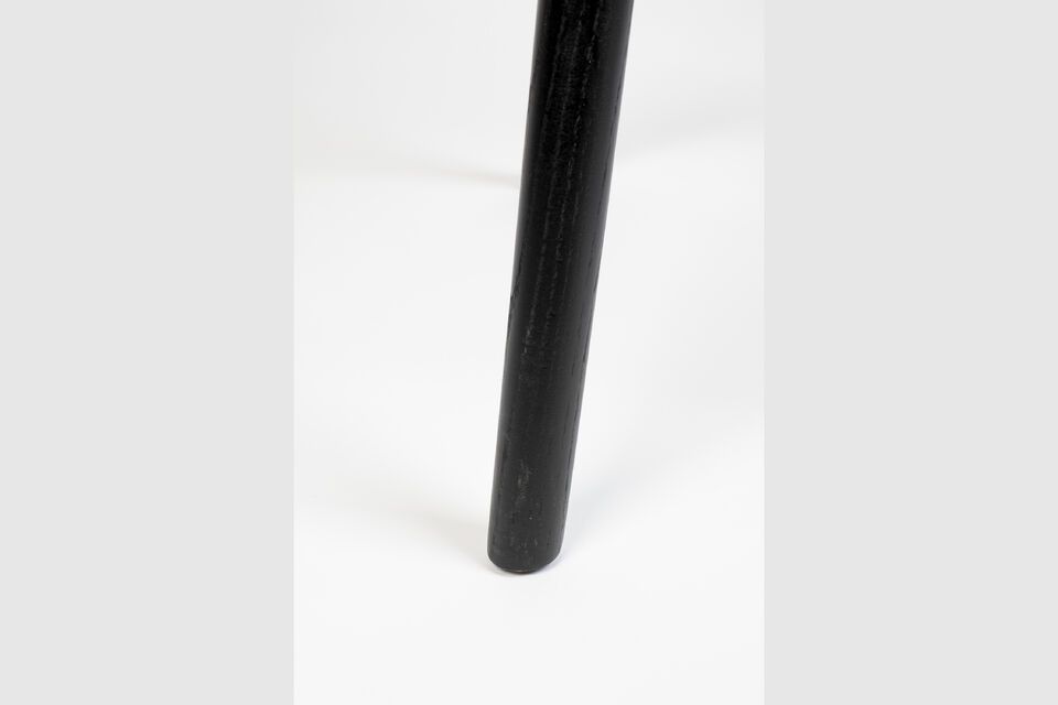 Tabouret de bar 76 cm en plastique noir Albert Kuip - 12