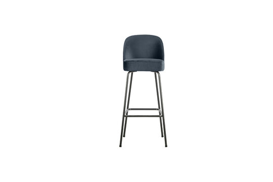 Voir la fiche produit tabouret de bar 80 cm Velours Bleu Vogue Tabouret de bar 80 cm Velours Bleu Vogue