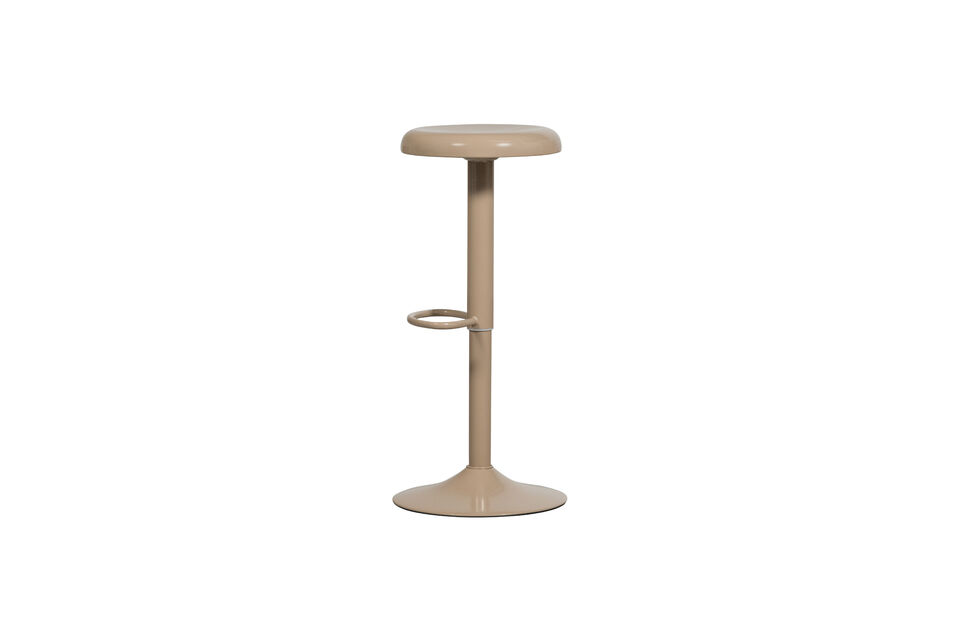 La hauteur de ce tabouret de bar est réglable et il est doté d\'un repose-pieds pour un soutien