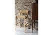 Miniature Tabouret de bar Cécile finition naturelle 2