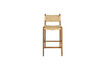 Miniature Tabouret de bar Cecile noyer 3