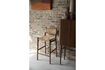 Miniature Tabouret de bar Cecile noyer 2
