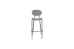 Miniature Tabouret de bar Donny gris 10