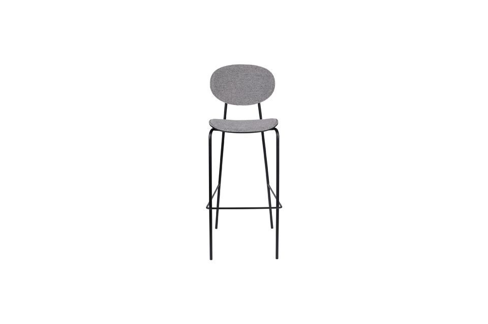 Tabouret de bar Donny gris - 8