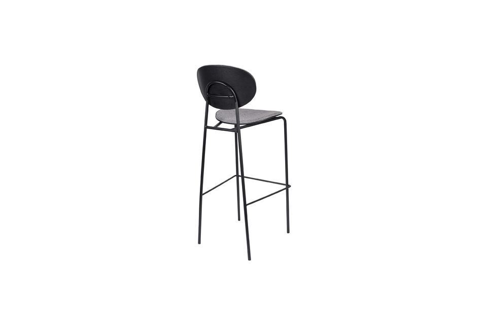 Tabouret de bar Donny gris - 10