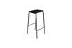 Miniature Tabouret de bar en bois de frêne noir Stilt 1