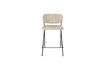 Miniature Tabouret de bar en bouclé beige et noir Jolien 2