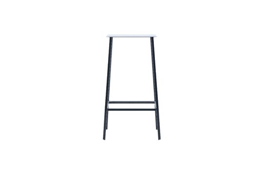 Tabouret de bar en fer gris foncé Rag