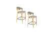 Miniature Tabouret de bar en hêtre beige Babington 6