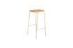 Miniature Tabouret de bar en métal sable Stilt 3