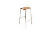 Miniature Tabouret de bar en métal sable Stilt 2