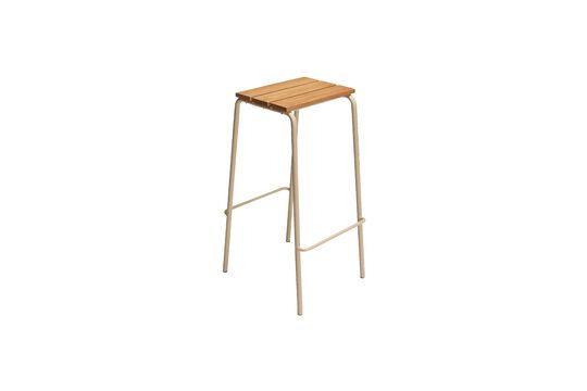 Tabouret de bar en métal sable Stilt