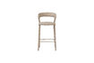 Miniature Tabouret de bar en tissu sable Noble 4