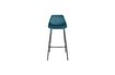 Miniature Tabouret de bar Franky coloris bleu pétrole 12