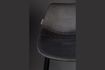 Miniature Tabouret de bar Franky en velours gris 8