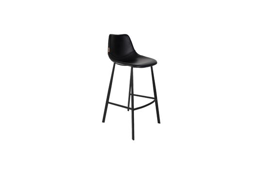 Tabouret de bar noir Franky