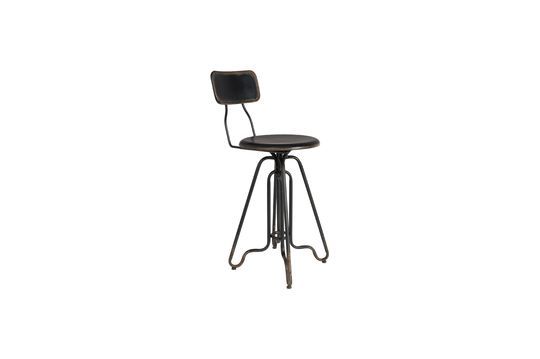 Tabouret de bar Ovid noir