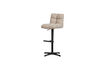 Miniature Tabouret de bar pivotant bouclé sable VINNY 7