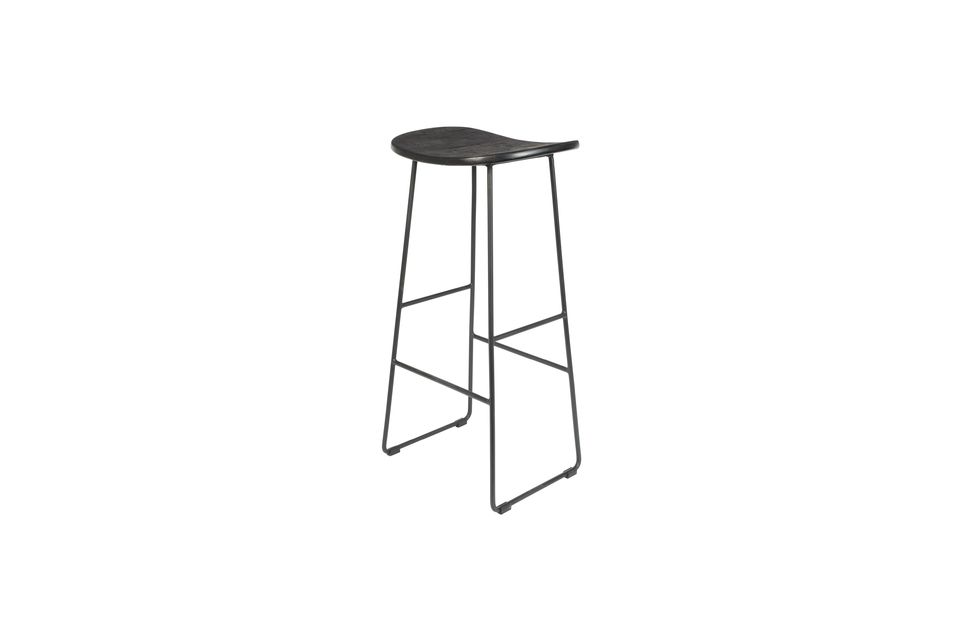 Tabouret de bar Tangle Noir - 7