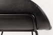 Miniature Tabouret de comptoir 65 cm en similicuir noir Feston 6