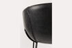 Miniature Tabouret de comptoir 65 cm en similicuir noir Feston 7
