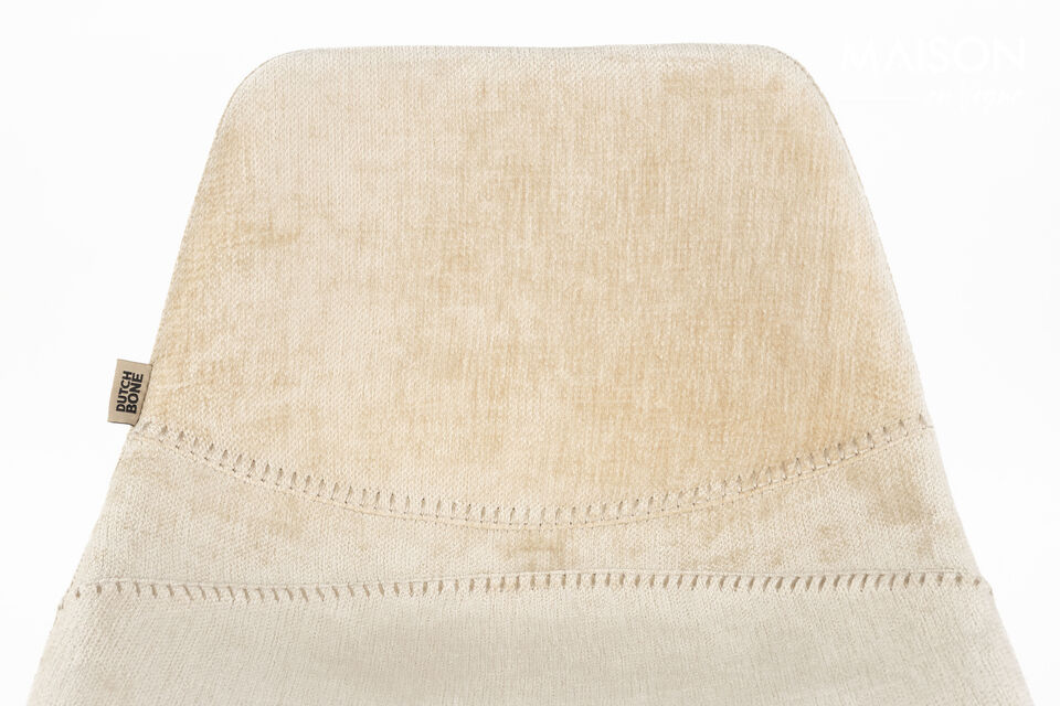 Tabouret de comptoir beige Franky - 7