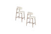 Miniature Tabouret de comptoir blanc cassé Claes 6