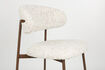 Miniature Tabouret de comptoir blanc cassé Claes 8