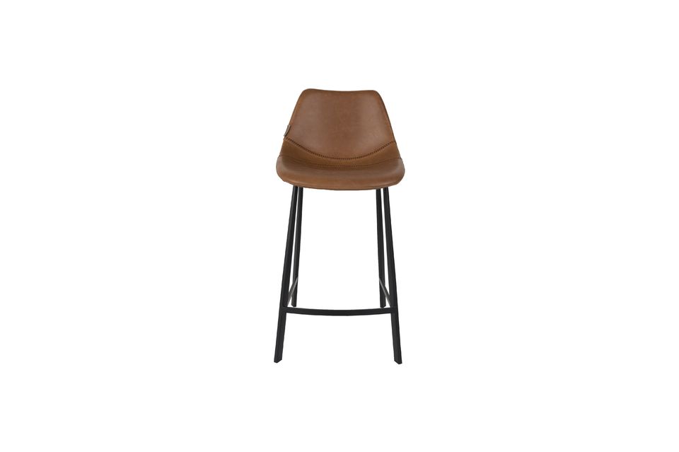 Tabouret de comptoir brun Franky - 7