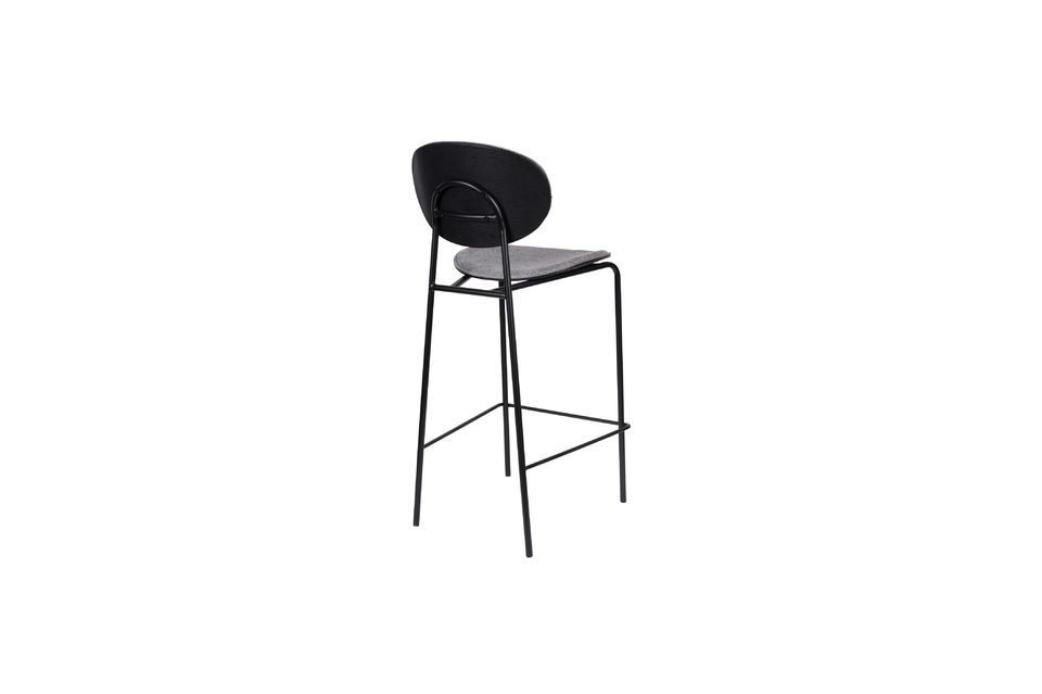 Tabouret De Comptoir Donny Gris - 9