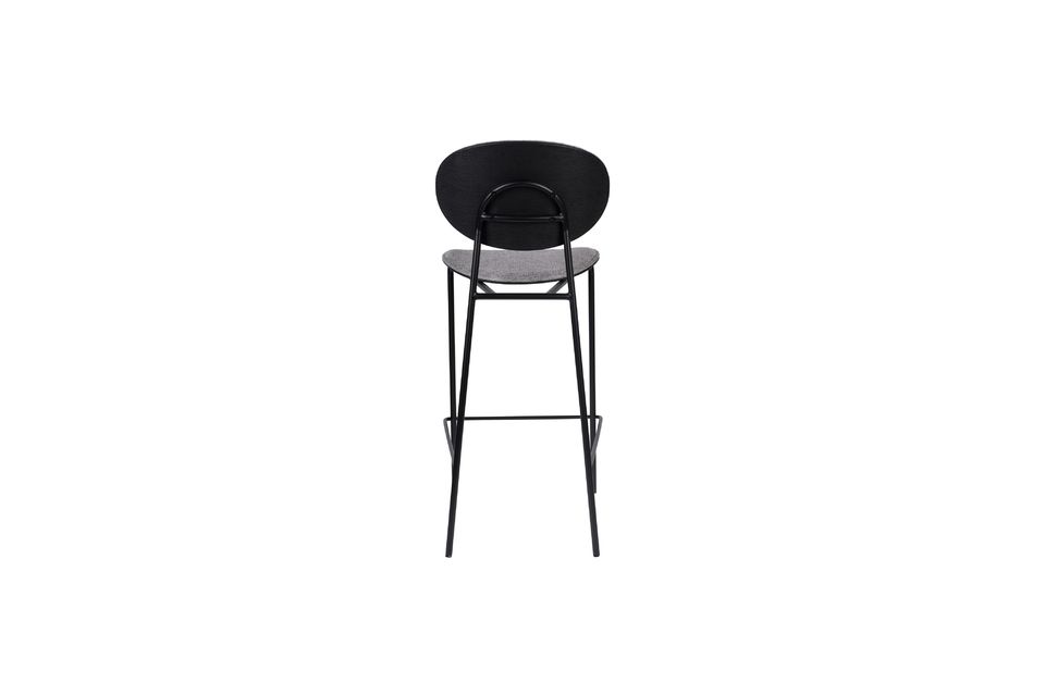 Tabouret De Comptoir Donny Gris - 10