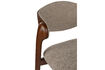 Miniature Tabouret de comptoir en bois de hêtre brun Babington 9