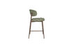 Miniature Tabouret de comptoir en tissu vert Claes 7