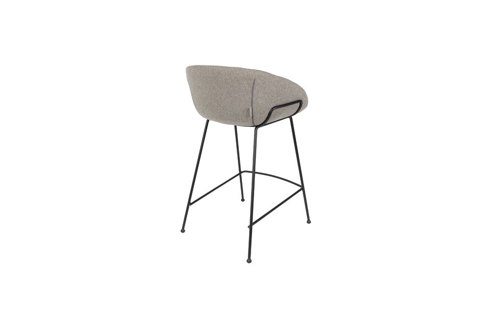 Tabouret De Comptoir Feston Fab Grey - 7