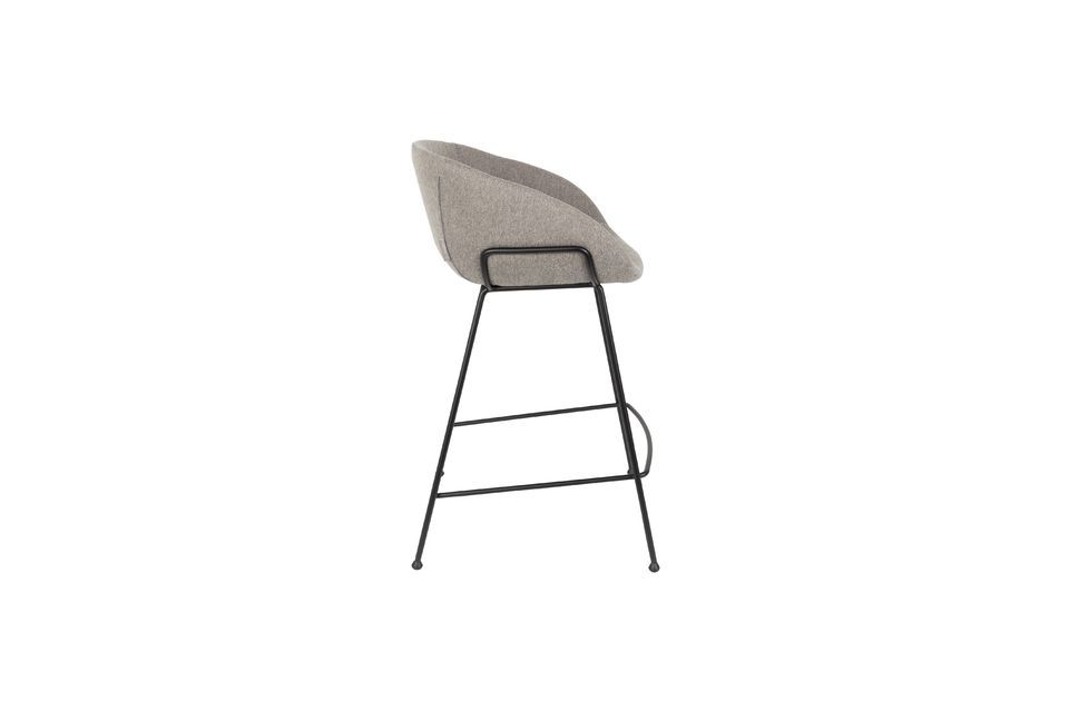 Tabouret De Comptoir Feston Fab Grey - 8