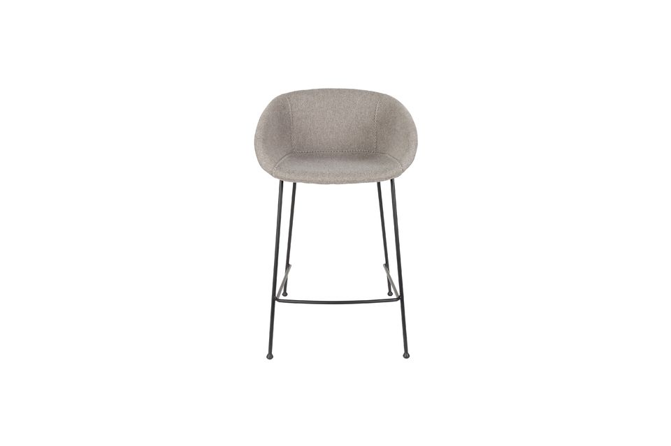 Tabouret De Comptoir Feston Fab Grey - 9