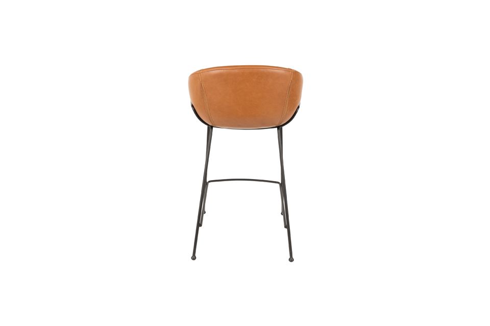 Tabouret De Comptoir Feston Marron - 8