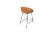 Miniature Tabouret De Comptoir Feston Marron 11